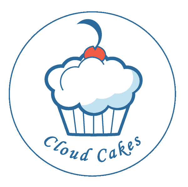 cupcake with cloud frosting